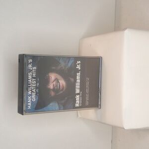 Hank Williams Jr greatest hits vintage cassette tape Warner Bros records Inc